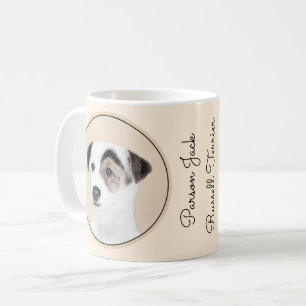 Mug Peinture de Terrier Parson Jack Russell - Art Cani