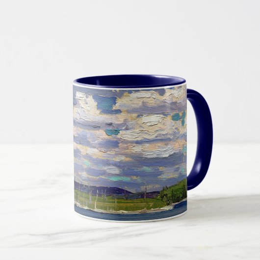 Mug Peinture de Tom Thomson, Jour d'été (Devant droit)