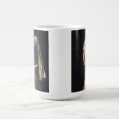 Mug Peinture de vermeer - Fille à la perle (Centre)