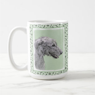 Mug Peinture de Wolfhound en Irlande - Beau art origin