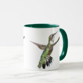 Mug Peinture des colibris de Berylline (Devant droit)