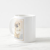 Mug Peinture d'espagnol tibétain - joli art original d (Devant gauche)