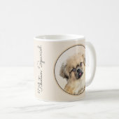 Mug Peinture d'espagnol tibétain - joli art original d (Devant droit)