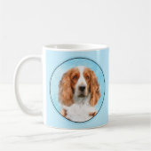 Mug Peinture d'espagnol Welsh Springer - Art original (Gauche)