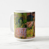 Mug Peinture d'été sur la faune de Coyote (Devant gauche)