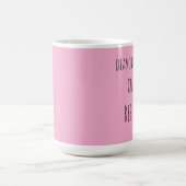 Mug Peinture diamant, se détendre, répéter (Centre)