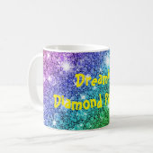 Mug Peinture diamantée de rêve (Devant gauche)