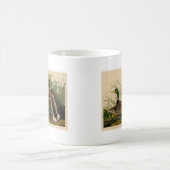 Mug Peinture d'oiseaux de Mallard Duck Audubon (Centre)