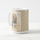 Mug Peinture d'Otterhound - Joli art original de chien (Devant gauche)