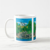 Mug Peinture du phare de Bear Island (Gauche)
