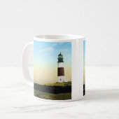 Mug Peinture du phare de Nantucket de Sankaty Head (Devant gauche)