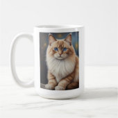 Mug Peinture élégante de chats Ragdoll (Gauche)
