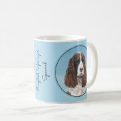 Mug Peinture espagnole Springer anglaise Peinture orig (Devant droit)