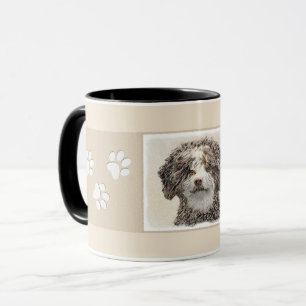 Mug Peinture espagnole sur le chien d'eau - joli art o