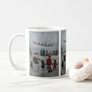 Mug Peinture Festive Friends par Alfred Fox