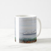 Mug Peinture Foggy Ferry (Devant droit)