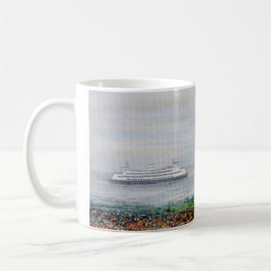 Mug Peinture Foggy Ferry