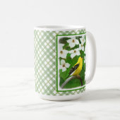 Mug Peinture Goldfinch - Cute Original Chien Art (Devant droit)