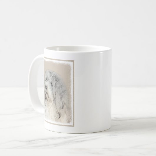 Mug Peinture Havanaise (Gold Sable) - Art Chien origin (Devant gauche)