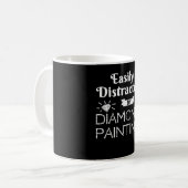 Mug Peinture|Hobby De Peinture De Diamant Facilement D (Devant gauche)