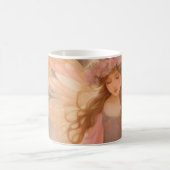 Mug Peinture Imaginaire Fée Rose Cute (Centre)