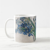 Mug Peinture impressionniste Vase Iris de Van Gogh (Gauche)