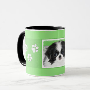 Mug Peinture japonaise de chiot - Art original de chie