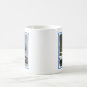 Mug Peinture Jay Bleu - Art Oiseau Original (Centre)