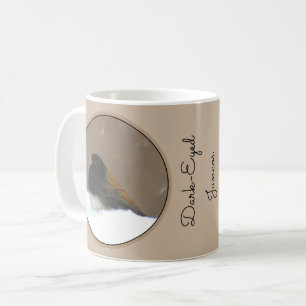 Mug Peinture Junco foncée - Art original pour oiseaux