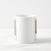 Mug Peinture Junco foncée - Art original pour oiseaux (Centre)