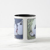 Mug Peinture "Just a Kiss" sur un (Centre)