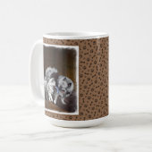 Mug Peinture Keeshond Playtime - Jolie art original ch (Devant gauche)