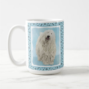 Mug Peinture Komondor - Cute Original Chien Art
