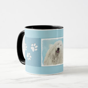 Mug Peinture Komondor - Cute Original Chien Art
