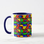 Mug Peinture La Rambla Barcelone (Gauche)