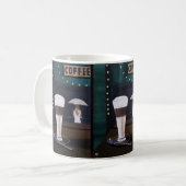 Mug Peinture Latte Macchiato par Alfred Fox (Devant gauche)