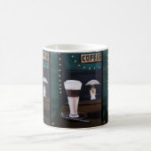Mug Peinture Latte Macchiato par Alfred Fox (Centre)