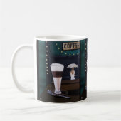 Mug Peinture Latte Macchiato par Alfred Fox (Gauche)