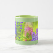 Mug Peinture Lupine - Art Fleur Original (Centre)