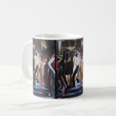 Mug Peinture Mambo Night par Alfred Fox (Devant gauche)