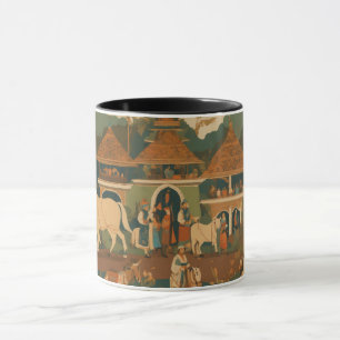 Mug Peinture miniature Batik indonésienne