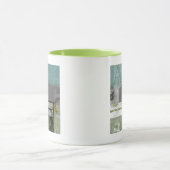 Mug Peinture moderne avec lettres assorties (Centre)