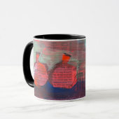Mug Peinture moderne, grenade (Devant gauche)