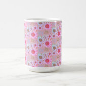 Mug Peinture Motif de la marguerite rose et blanc du p (Centre)