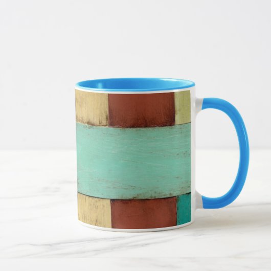 Mug Peinture multicolore sur les côtes contemporaines (Droite)