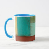 Mug Peinture multicolore sur les côtes contemporaines (Gauche)