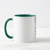 Mug Peinture Murale Botanique et Animale Abstraite (Gauche)