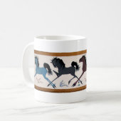 Mug Peinture murale de cheval de Chalee de bruit (Devant gauche)