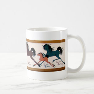 Mug Peinture murale de cheval de Chalee de bruit