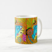 Mug Peinture murale de Siva parvathy (Devant droit)